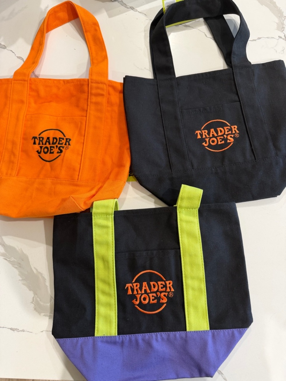 Trader Joe's Canvas Tote Bag - exclusive Halloween drop